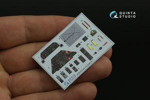 Quinta Studio QD35112 AH-1G Cobra 3D-Printed &amp;amp; coloured Interior on decal paper (ICM) 1/35 – Bild 4