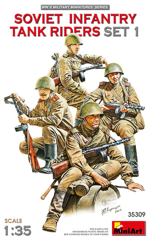 MiniArt 35309 SOVIET INFANTRY TANK RIDERS SET 1 1/35 – image 2