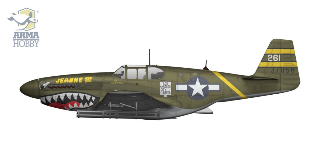 Arma Hobby 70075 P-51B Mustang China, Burma, India 1/72 – image 5