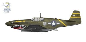 Arma Hobby 70075 P-51B Mustang China, Burma, India 1/72 – image 5
