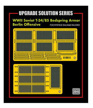 Rye Field Model 2043 T-34/85 Bedspring Armor (Berlin Offensive) for 5083 1/35 – image 2