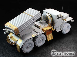 E.T. Model E35-191 Russian BM-21 Grad Multiple Rocket Launcher (For TRUMPETER 01013) 1/35 – immagine 3