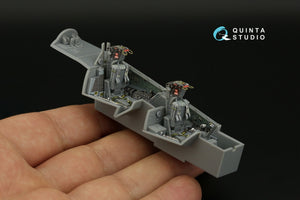 Intérieur imprimé en 3D et coloré sur papier décalcomanie Quinta Studio QD48395 F-14A (Hobby Boss) 1/48 – image 10