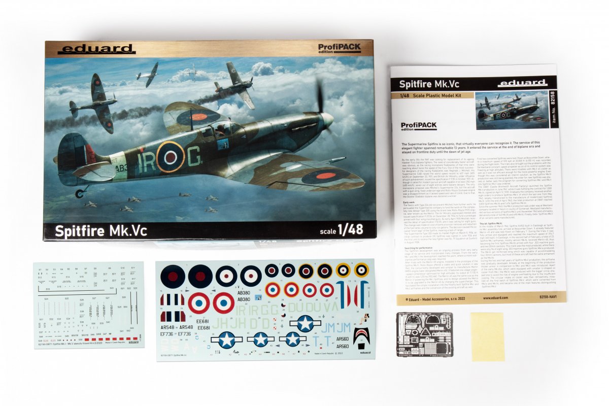 Eduard 82158 Spitfire Mk. Vc 1/48 – image 3