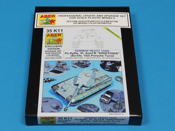 Aber 35K11 Pz.Kpfw. VI, Ausf.B (Sd.Kfz. 182) King Tiger (Porsche Turret) 1/35 – Bild 9