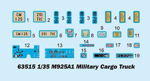 I Love Kit 63515 M925A1 Military Cargo Truck 1/35 – Bild 4