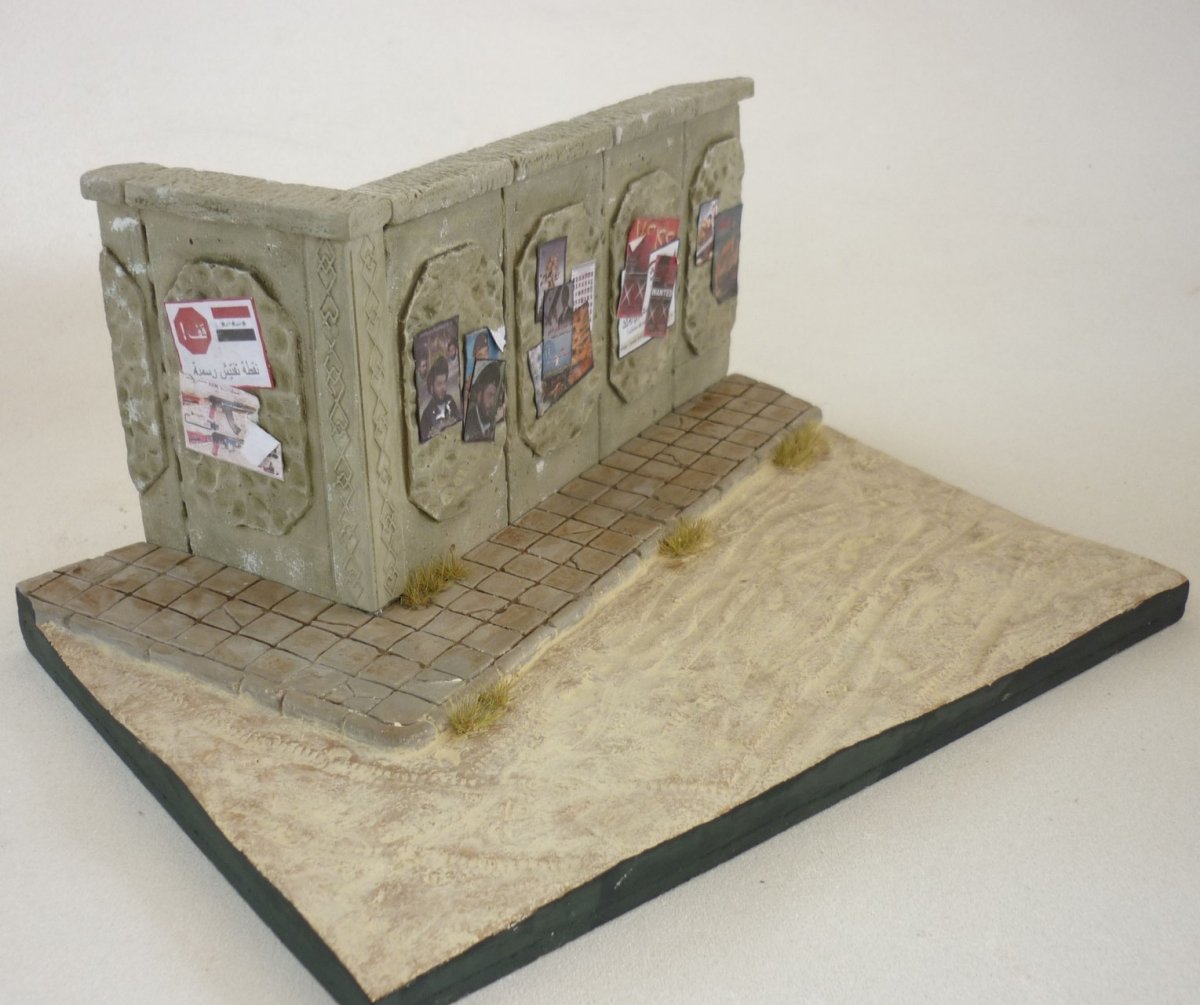 RT-Diorama 35270 Diorama-Base: &amp;quot;The corner&amp;quot; (Iraq) 1/35 – Bild 5