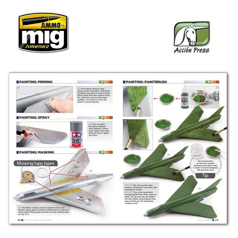 AMMO of Mig Jimenez EURO0014 AIRCRAFT MODELLING ESSENTIALS (English) – immagine 7