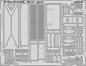 Eduard 36233 Churchill Mk. VI 1/35 AFV Club – immagine 2