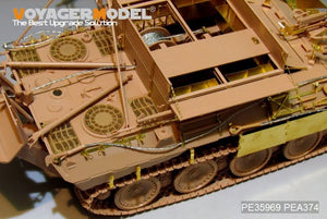 Voyager Model PE35969 WWII German Bergepanther Ausf.A (Early type,Panther A tool holders) Basic For MENG SS-015 1/35 – Bild 11