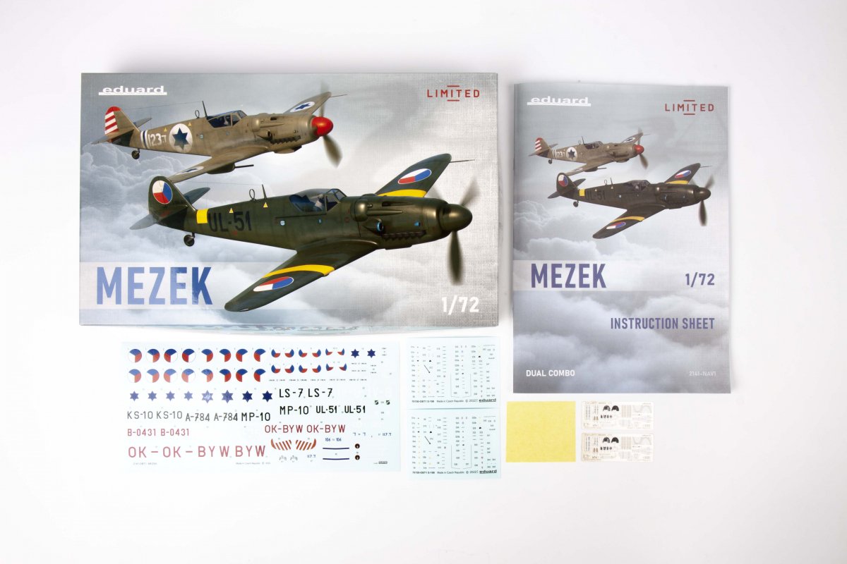 Eduard 2141 MEZEK DUAL COMBO 1/72 – immagine 2