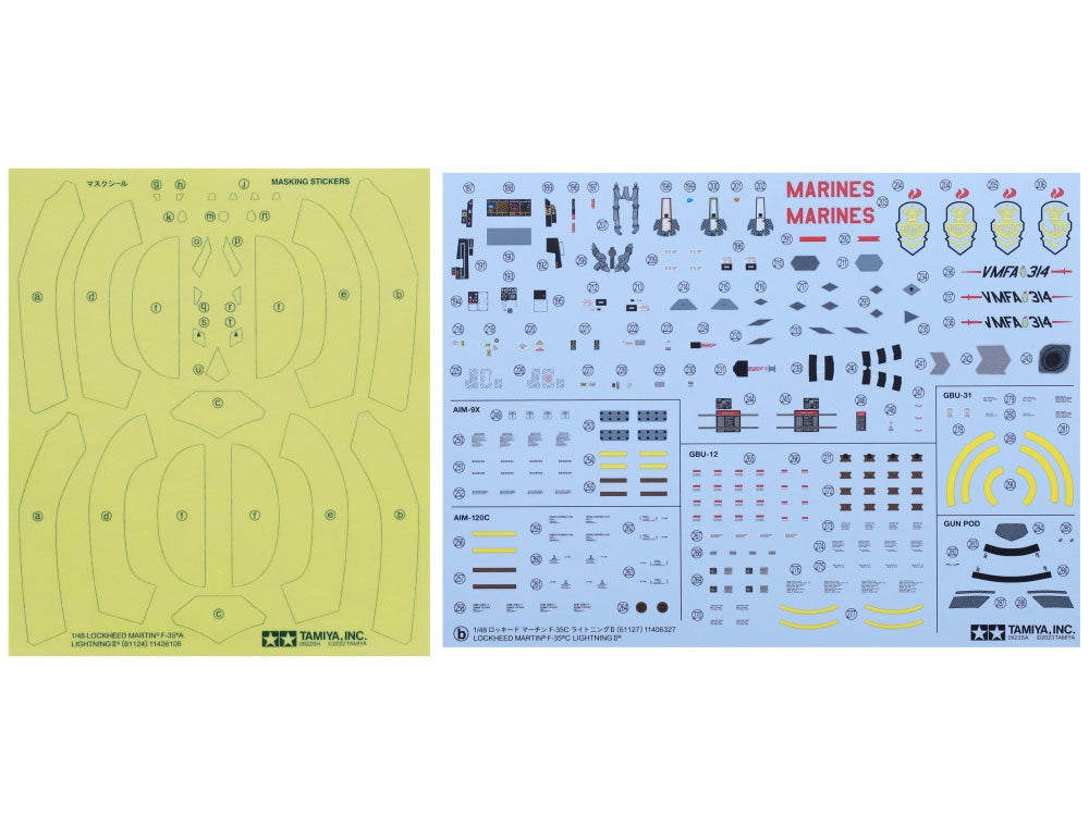 Tamiya 61127 Lockheed Martin F-35C Lightning II 1/48 – immagine 2