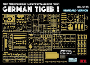 Rye Field Model 5139 Tiger I Early Production Wittmann Kursk 1943 Standart Version 1/35 – image 3