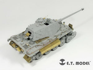 E.T. Model EA35-027 WWII German King Tiger/Jagdtiger Fender &amp;amp; Side Skirts For DRAGON Kit 1/35 – immagine 5