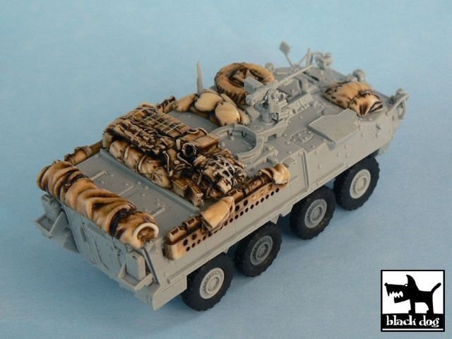 Black Dog T72002 M1126 STRYKER Guerre d&amp;#39;Irak pour Trumpeter 07255 1/72 – image 2