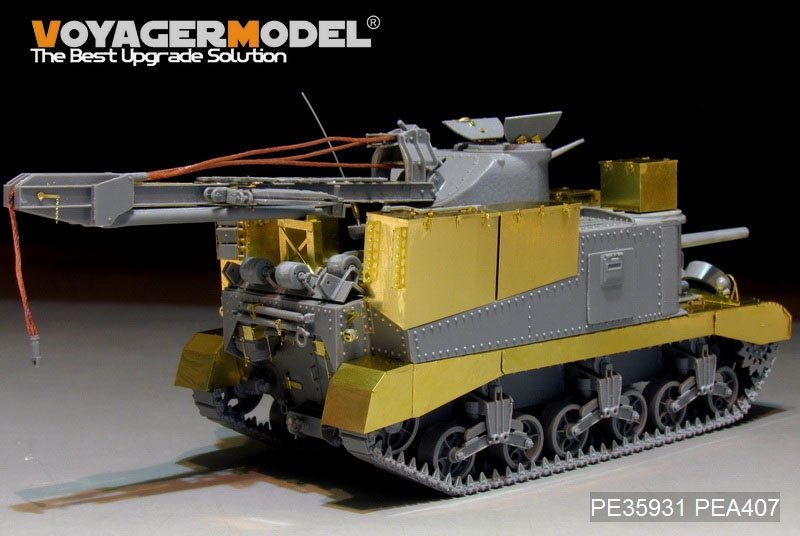 Véhicule de dépannage de char américain M31 de la Seconde Guerre mondiale, modèle Voyager PE35931, pour TAKOM 2088, échelle 1/35 – image 4