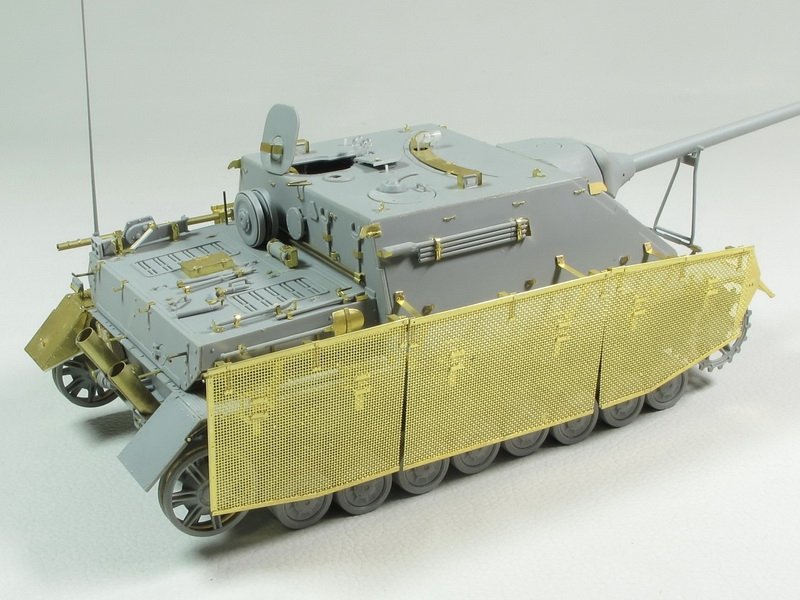 ET Model E35-188 WWII German Jagdpanzer IV L/70(A) Schurzen (For DRAGON Smart Kit) (1/35) – image 3