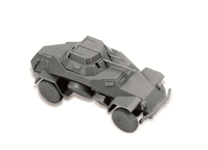Zvezda 6157 Sd.Kfz.222 Armored Car 1/100 – zdjęcie 4