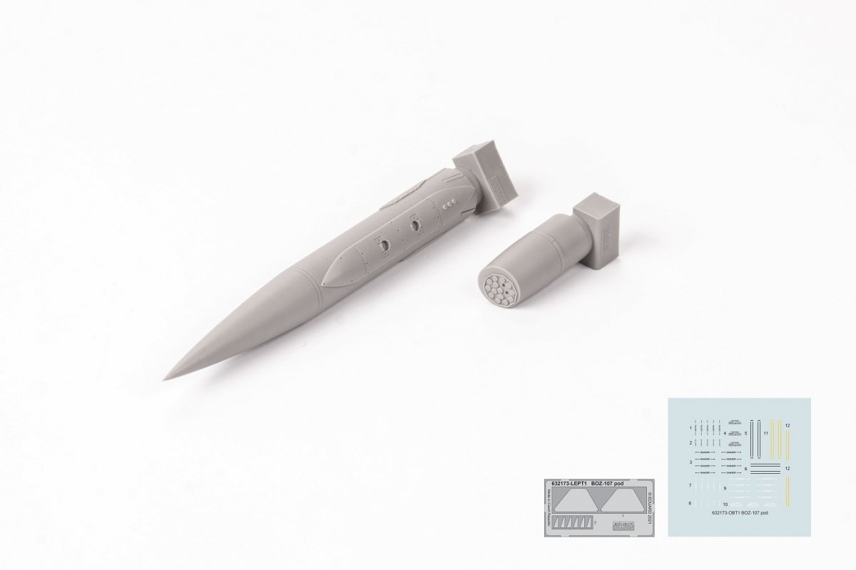 Eduard 632173 BOZ-107 pour maquette au 1/32 – image 4