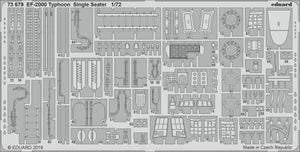Eduard 73679 EF-2000 Typhoon Single Seater REVELL 1/72 – zdjęcie 2