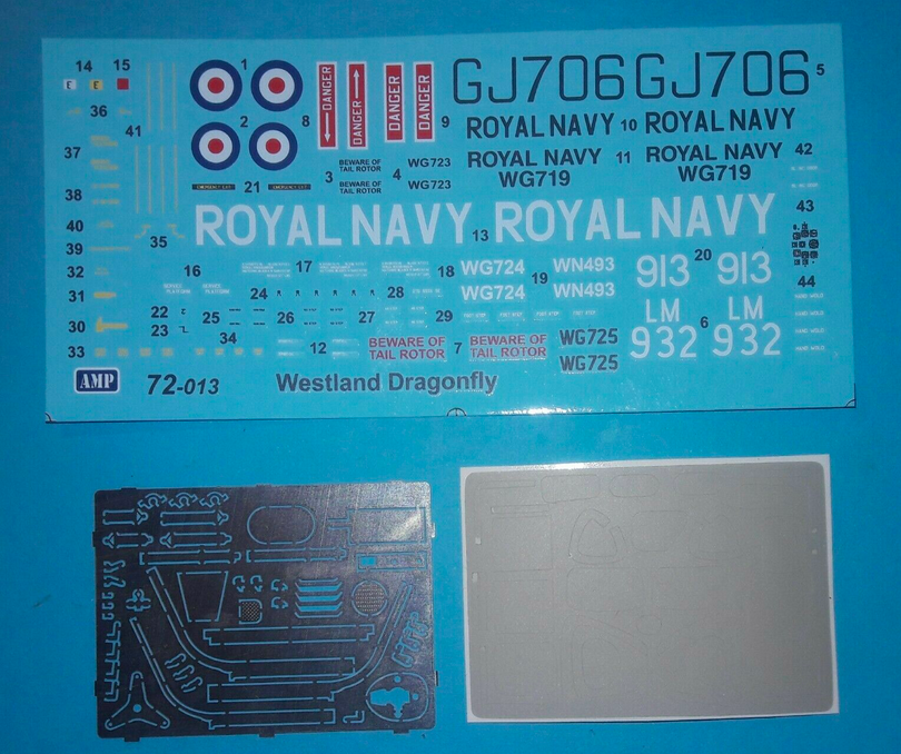 AMP 72013 WS-51 Dragonfly HR/3 Royal Navy 1/72 – image 2