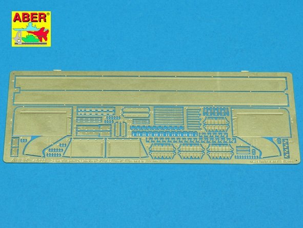Aber 48033 SU-122 - cz. 2 - zestaw dodatkowy - błotniki Tamiya 1/48 – Bild 2