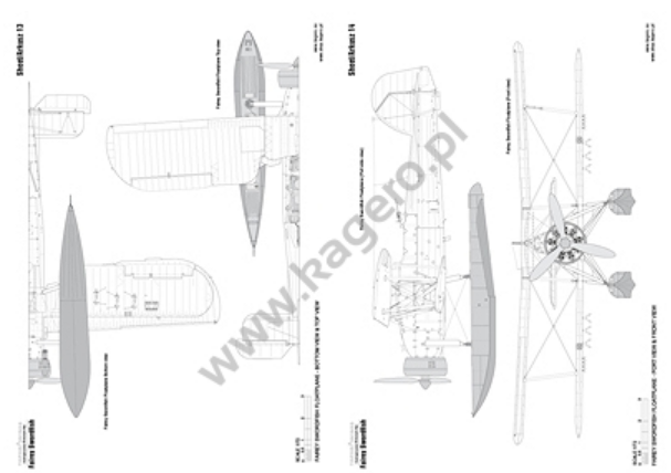 Kagero 7095 Fairey Swordfish Mk. I, II, III, IV, Floatplane EN/PL – zdjęcie 4