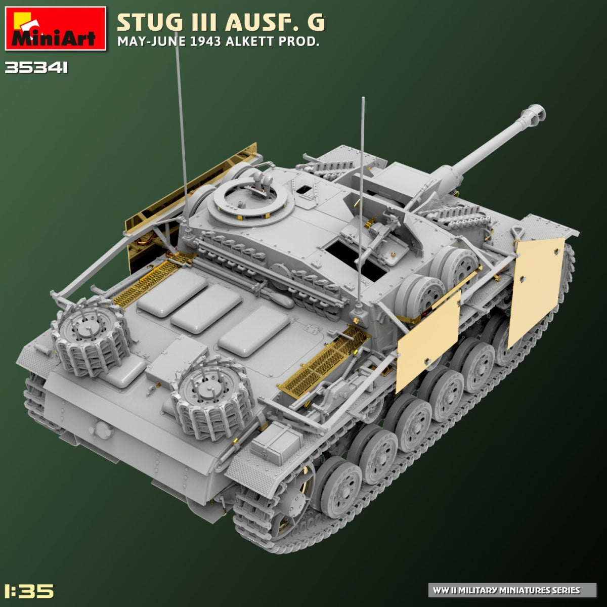 MiniArt 35341 STUG III AUSF. G MAY-JUNE 1943 ALKETT PROD. 1/35 – Bild 5