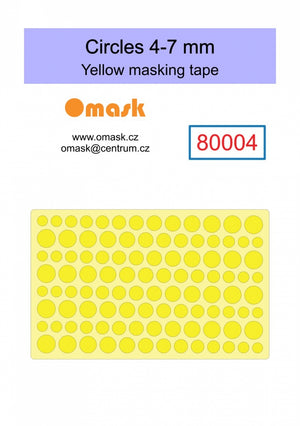 Omask X8002 Universal set 2 - yellow mask (80003, 80004, 80005, 80006, 80009) – Bild 3