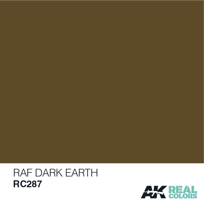 AK Interactive RC287 RAF DARK EARTH – 10ML – immagine 2