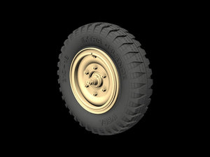 Roues de route Panzer Art RE35-289 pour Horch 15 (commercial) 1/35