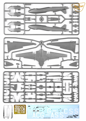 Clear Prop! CP72019 DH.88 COMET ADVANCED KIT 1/72 – imagen 7