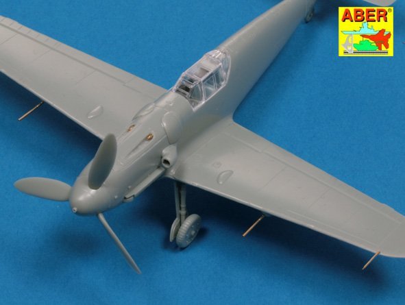 Aber A72 006 Armament for German fighter Me 109G-5 to K-6 1/72 – immagine 5