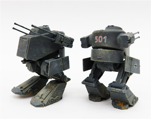 Modelcollect UA72195 Fist of War German WWII Blf-100A light fighting Mech 1/72 – immagine 3