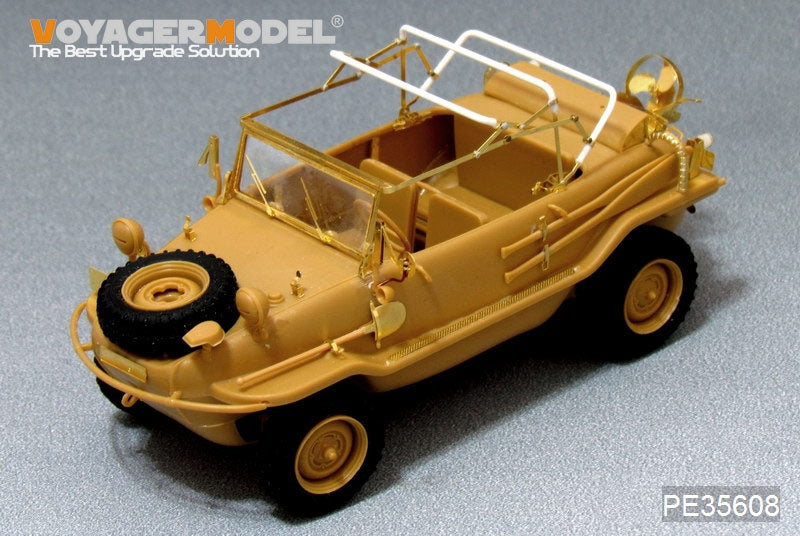 Voyager Model PE35608 WWII German Schwimmwagan Type 128 FOR AFV 35128 1/35 – imagen 4
