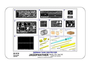 Aber 35K18 Sd,Kfz. 173 Jagdpanther - late/final version 1/35 – Bild 14
