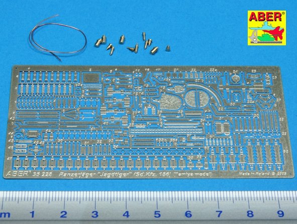 Aber 35228 Jagdtiger (Sd.Kfz. 186) - vol. 1 - basic set 1/35 – Bild 2