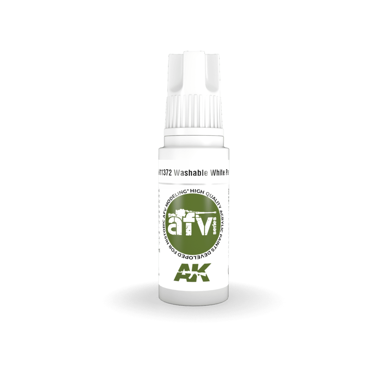 AK Interactive AK11372 Washable White Paint 17ml – Bild 2