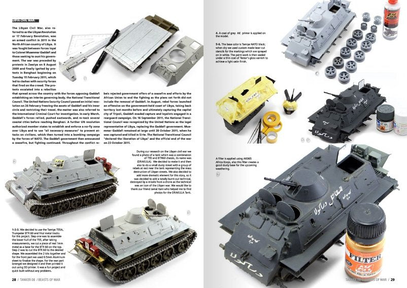 AK Interactive AK4832 TANKER ISSUE 08 BEASTS OF WAR (English) – image 4