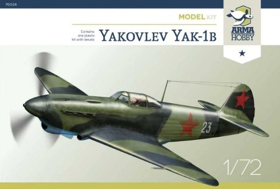 Arma Hobby 70028 Yakovlev Yak-1b 1/72