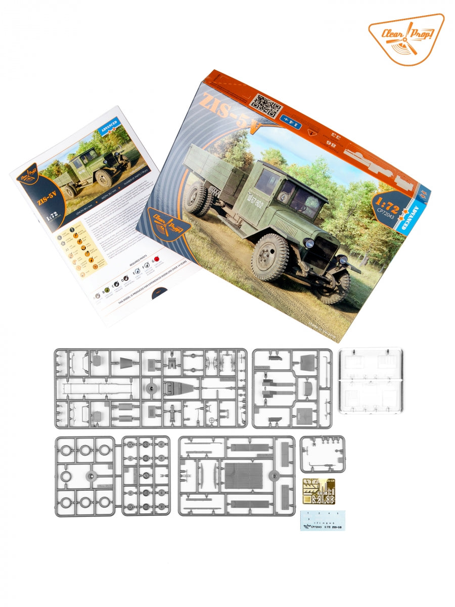 Clear Prop! CP72043 ZiS-5V ADVANCED KIT 1/72 – imagen 3
