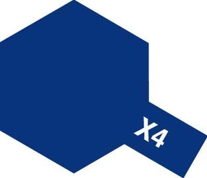 Tamiya X4 Blue (81504) Acrylic paint 10ml – immagine 2