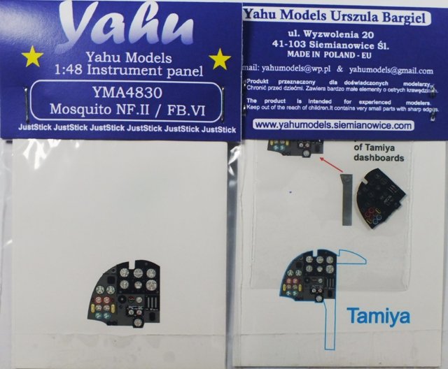Yahu YMA4830 Mosquito Nf.II &amp; FB.VI (Tamiya) 1/48