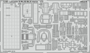 Eduard 73687 Lancaster B Mk. I/B Mk. III interior 1/72 AIRFIX – Bild 2