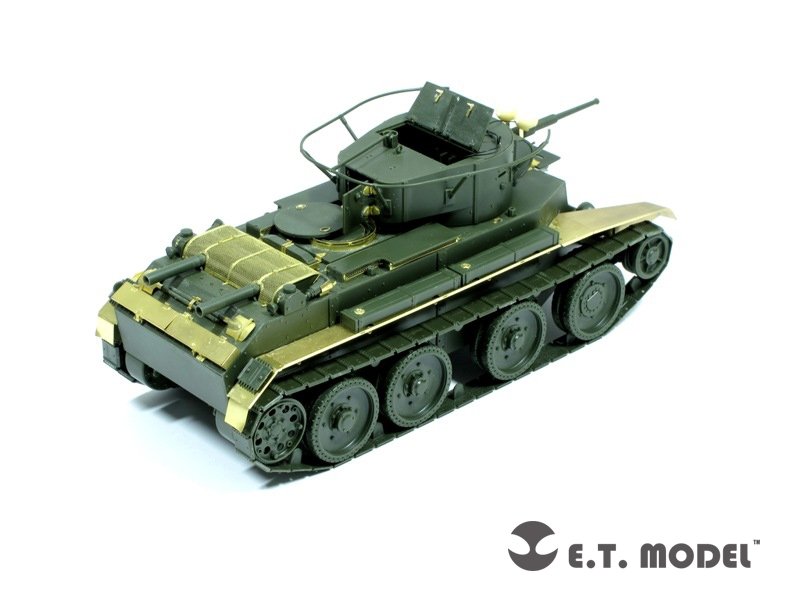 Kit de base ET Model S35-007 BT-7 soviétique de la Seconde Guerre mondiale (Mod. 1935) pour maquette TAMIYA 35309 au 1/35 – image 2