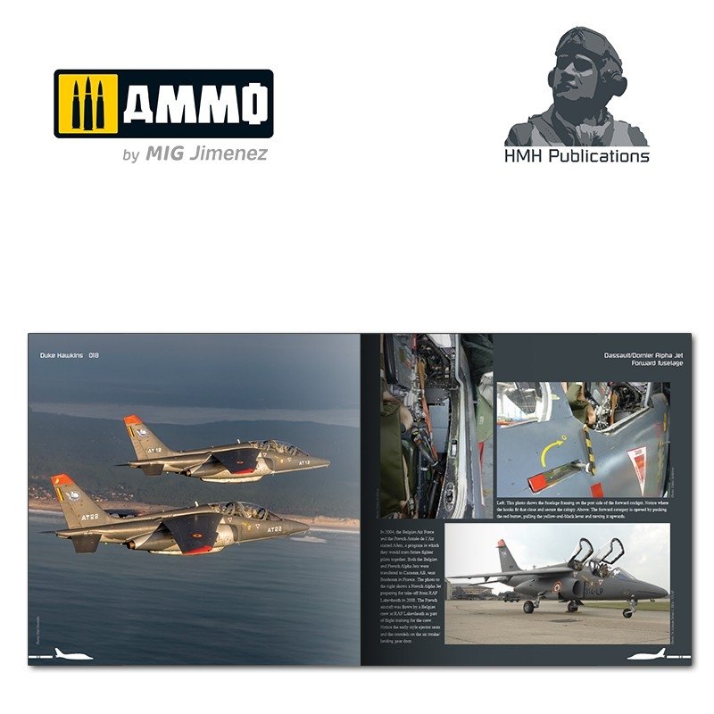 HMH Publications DH-018 Dassault / Dornier Alpha Jet (English VErsion) – imagen 4