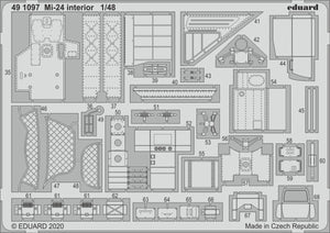 Eduard 491097 Mi-24 interior 1/48 ZVEZDA – immagine 2
