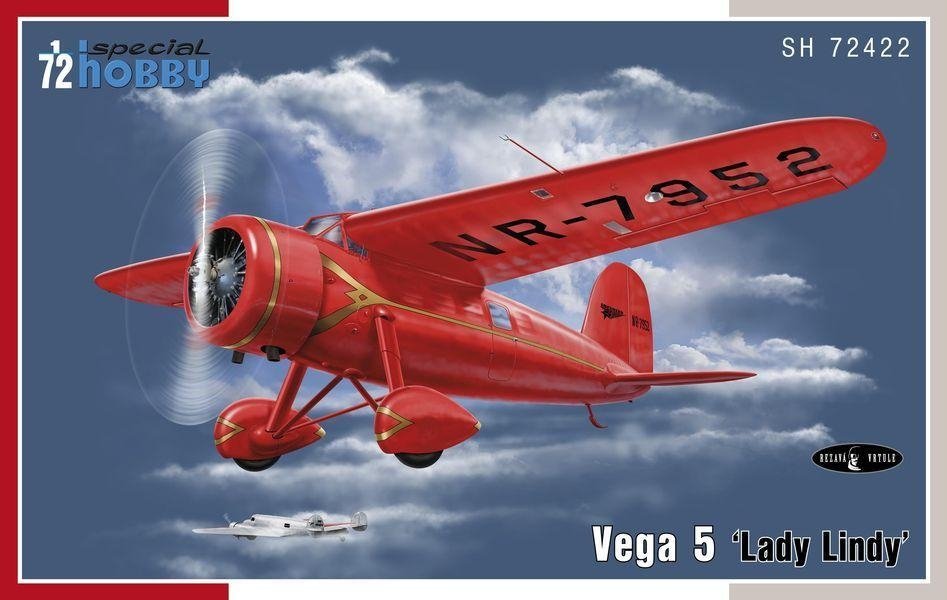 Special Hobby 72422 Vega 5 &amp;#39;Lady Lindy&amp;#39;’ 1/72