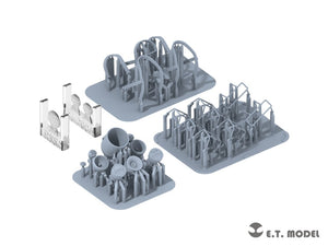E.T. Model P35-260 Lights Set with Guards for U.S.Army M4 Sherman 1/35 – Bild 3