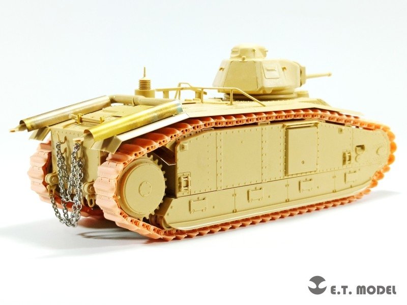 E.T. Model P35-019 WWII French Battle Tank B1 bis Workable Track ( 3D Printed ) 1/35 – imagen 6